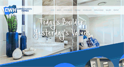 Desktop Screenshot of chriswarrenhomes.com.au